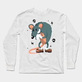 Evil Rat Funny Long Sleeve T-Shirt